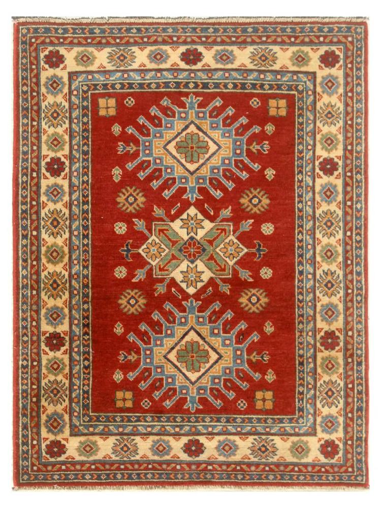 Afghansk tæppe Kazak Ghazni 141x107 141x107, Persisk tæppe Knyttet i hånden