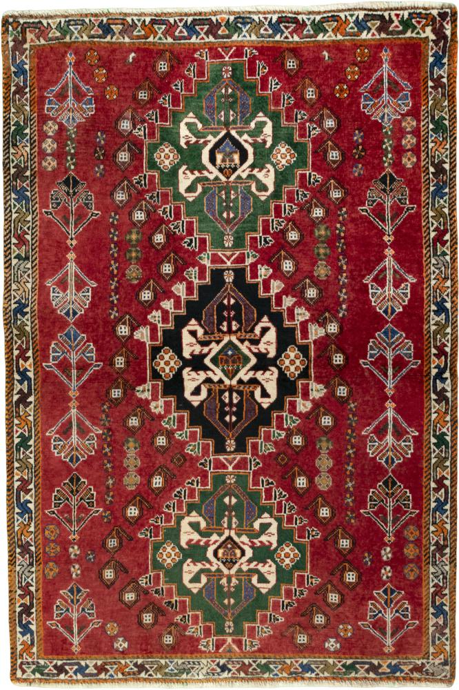 Tappeto persiano Shiraz 163x113 163x113, Tappeto persiano Annodato a mano