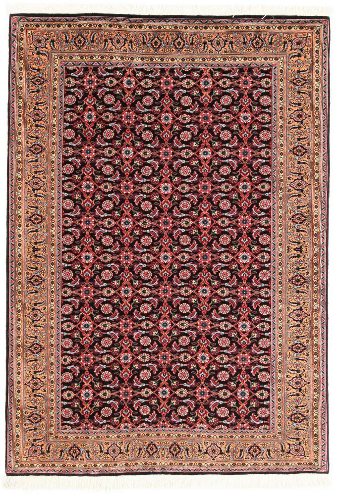 Tapete persa Tabriz 50Raj Mahi 146x101 146x101, Tapete persa Atado à mão