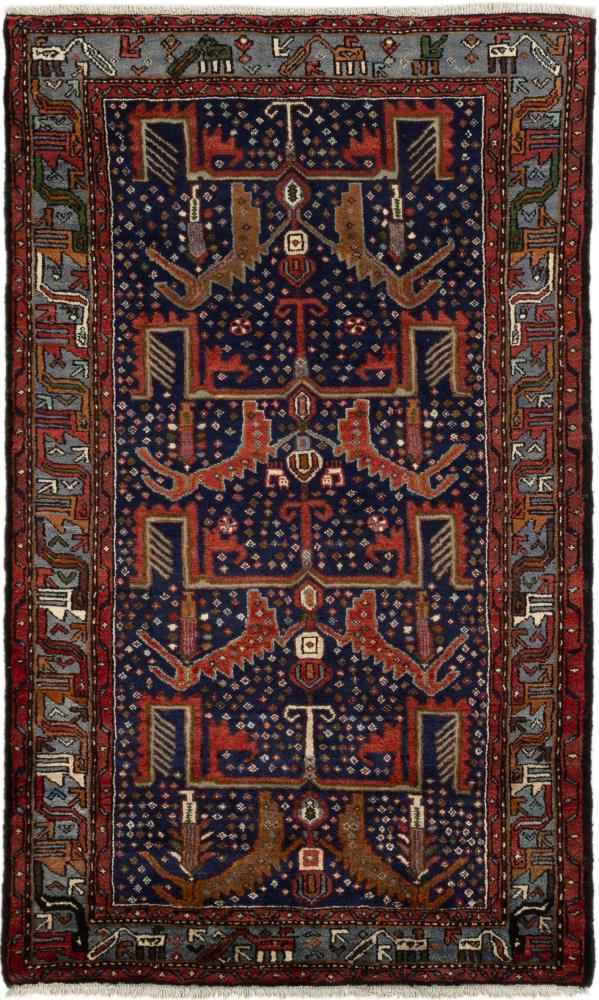 Perzisch tapijt Khamseh 218x131 218x131, Perzisch tapijt Handgeknoopte