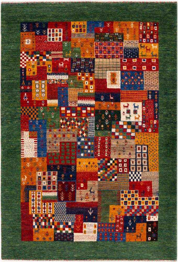 Dywan perski Persja Gabbeh Loribaft Nowbaft 191x133 191x133, Dywan perski Ręcznie tkane