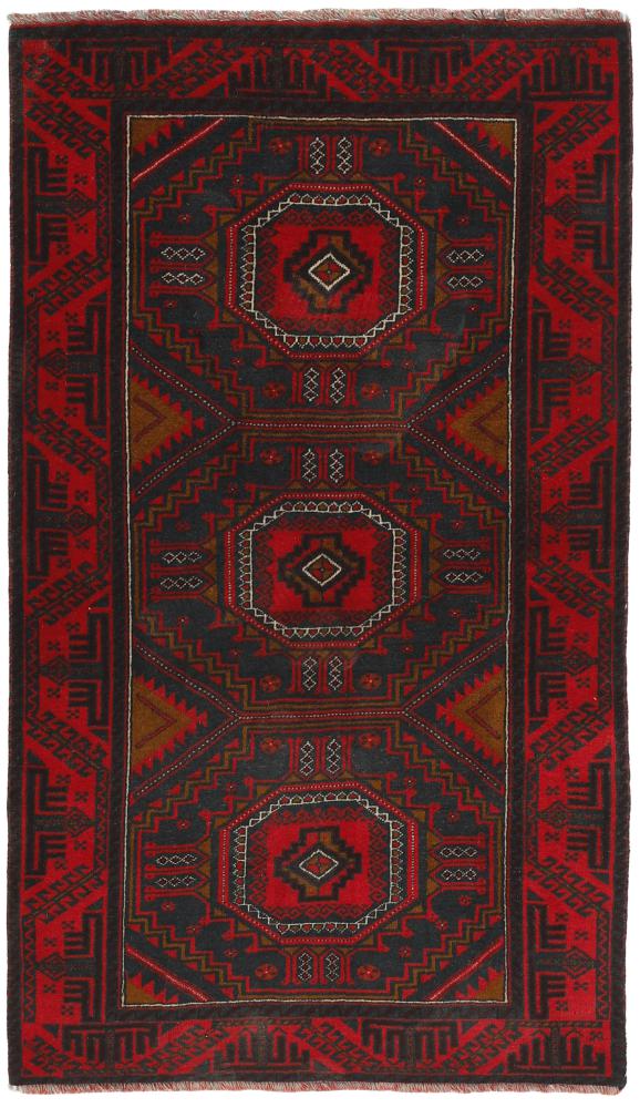 Persian Rug Baluch 169x96 169x96, Persian Rug Knotted by hand