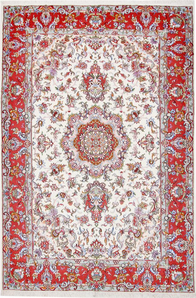 Tapete persa Tabriz 295x200 295x200, Tapete persa Atado à mão