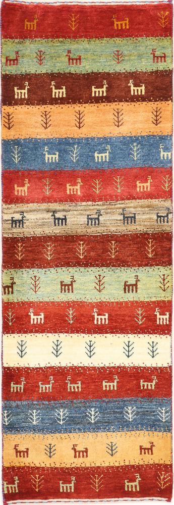 Tappeto persiano Persia Gabbeh Loribaft Nature 148x50 148x50, Tappeto persiano Annodato a mano