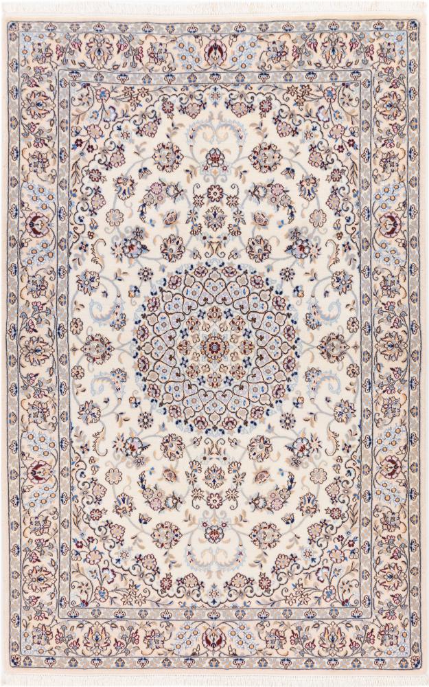 Tapis persan Naïn 9La 247x159 247x159, Tapis persan Noué à la main