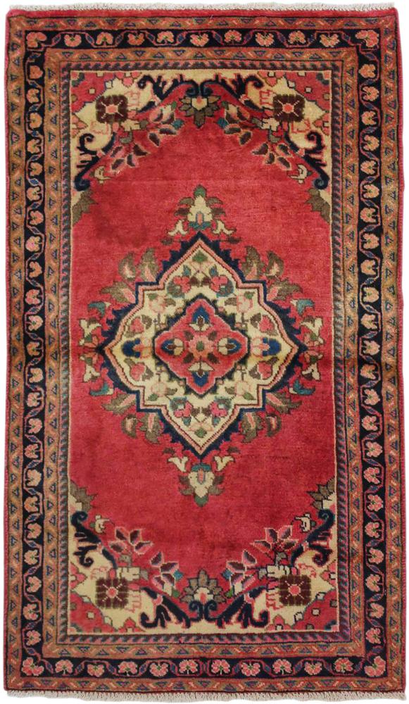 Persian Rug Hamadan 129x72 129x72, Persian Rug Knotted by hand