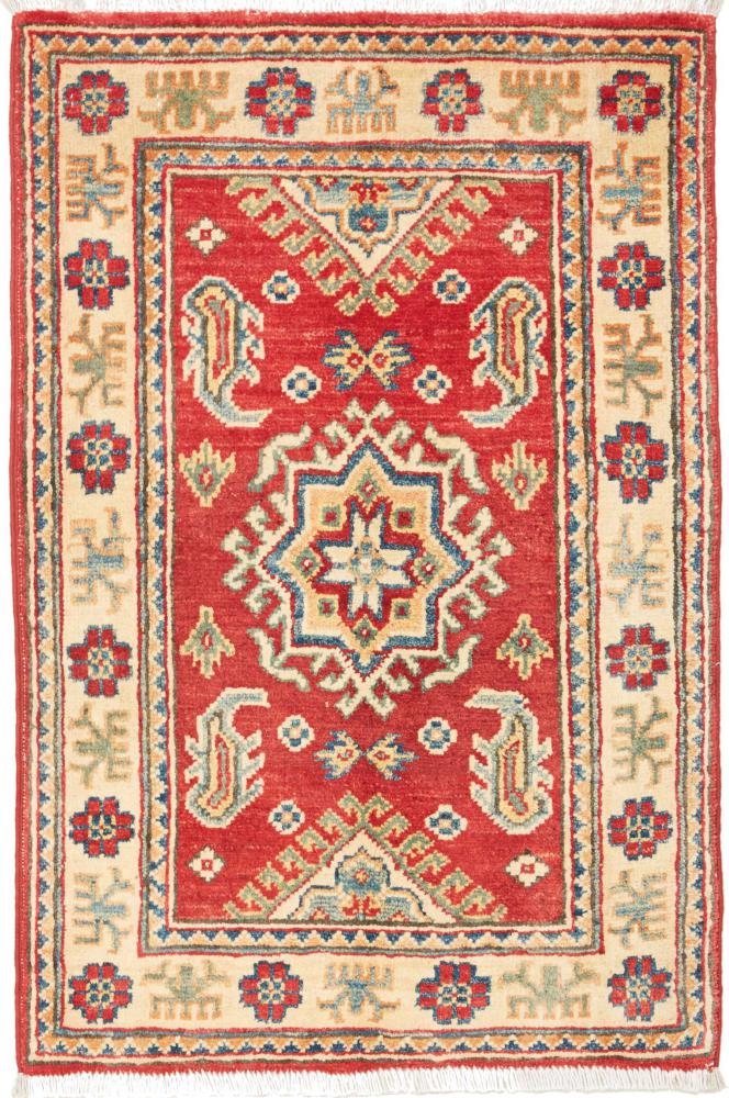 Afghan rug Kazak Limited 92x61 92x61, Persian Rug Knotted by hand