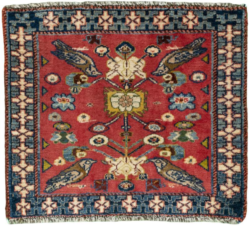 Perzisch tapijt Shiraz 54x62 54x62, Perzisch tapijt Handgeknoopte