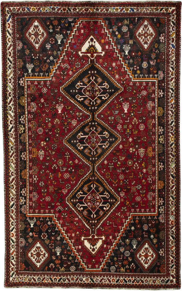 Persian Rug Shiraz 269x168 269x168, Persian Rug Knotted by hand