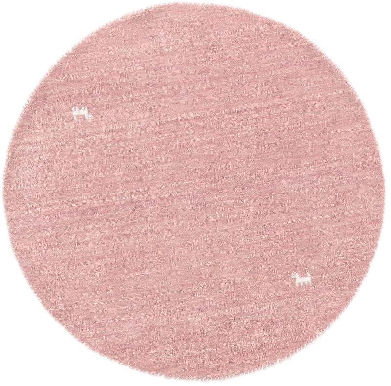 Tappeto indiano Loom Gabbeh Old Rose 248x246 248x246, Tappeto persiano Loom annodato