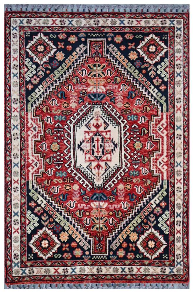 Covor pakistanez Kazak Ghashghai 180x120 180x120, Covor persan Înnodat manual
