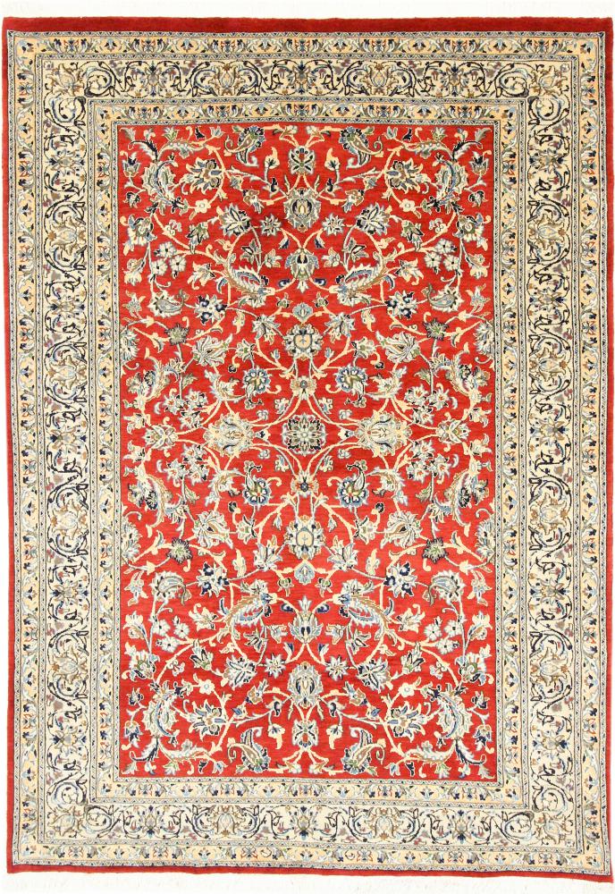 Persisk tæppe Nain 285x197 285x197, Persisk tæppe Knyttet i hånden