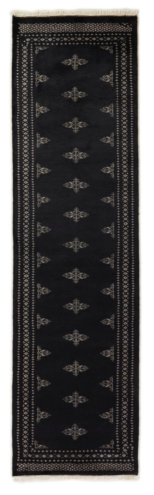 Pakistanischer Teppich Pakistan Buchara 2ply 289x80 289x80, Perserteppich Handgeknüpft