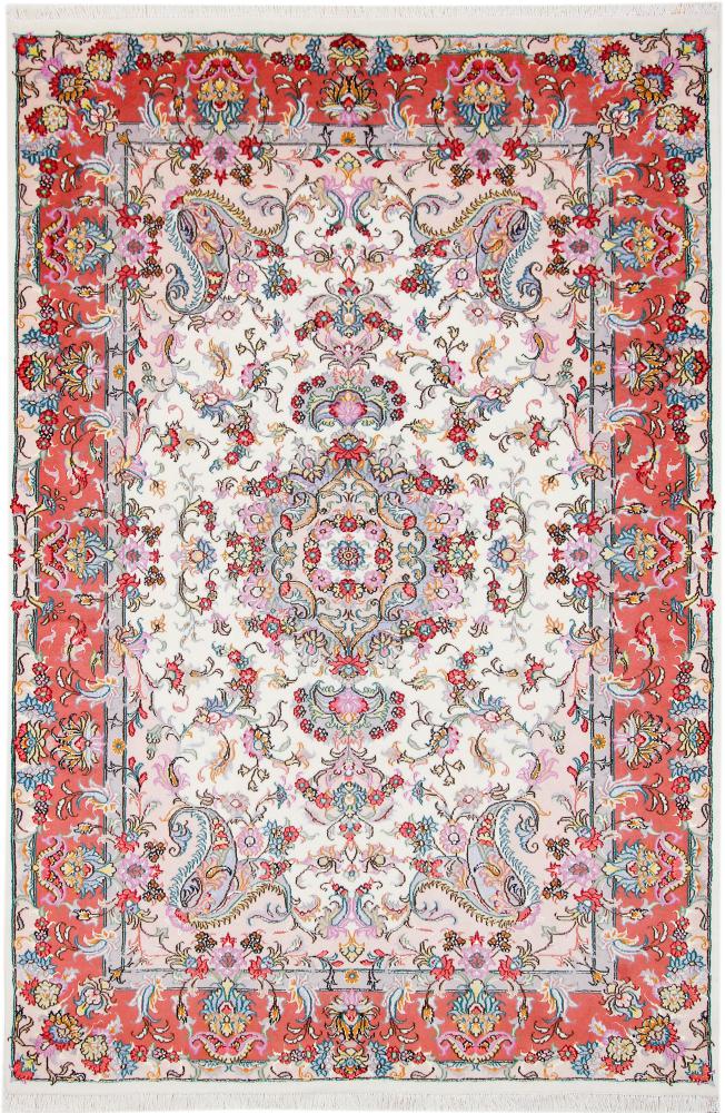 Tapete persa Tabriz 300x200 300x200, Tapete persa Atado à mão