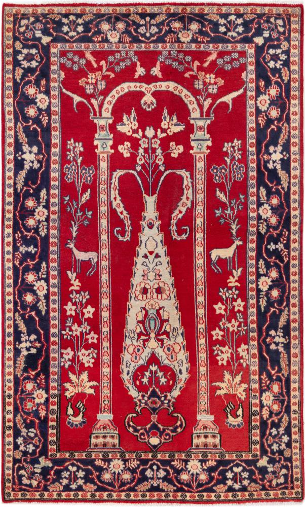 Alfombra persa Keshan Vieja 225x122 225x122, Alfombra persa Anudado a mano