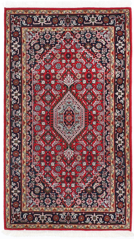 Ινδικό χαλί Indo Bidjar 157x90 157x90, Περσικό χαλί Χειροποίητο με κόμπους