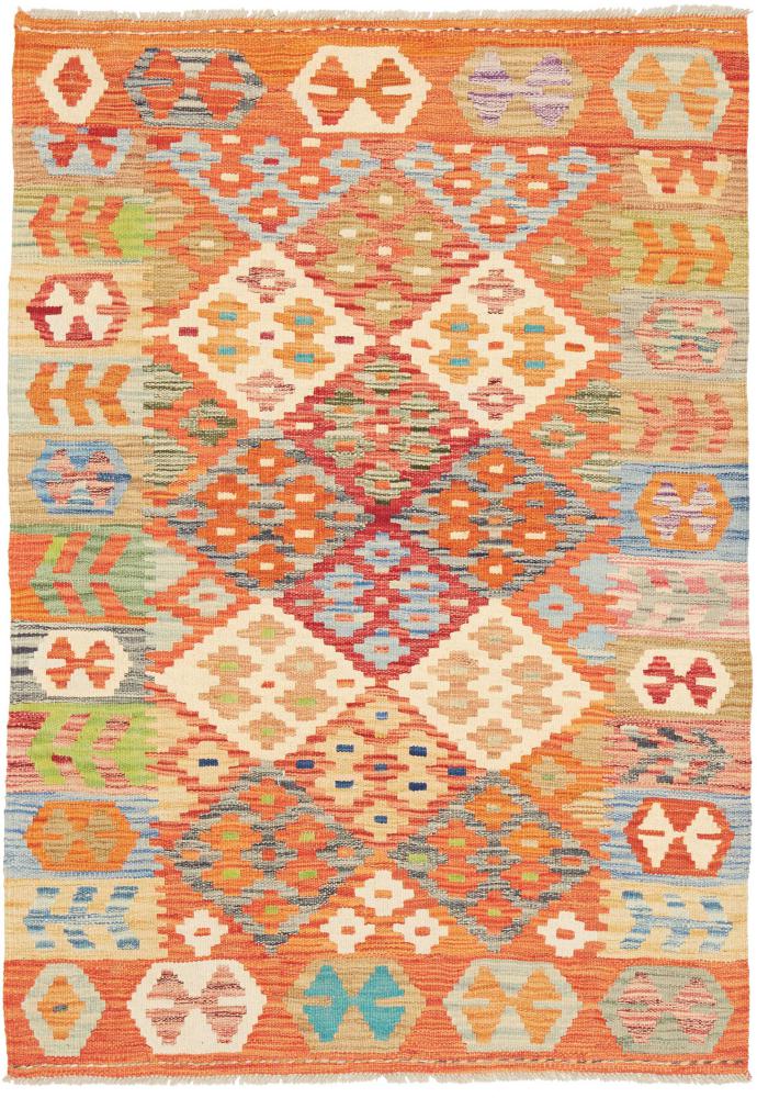 Afghansk teppe Kelim Afghan 147x103 147x103, Persisk teppe Handwoven 