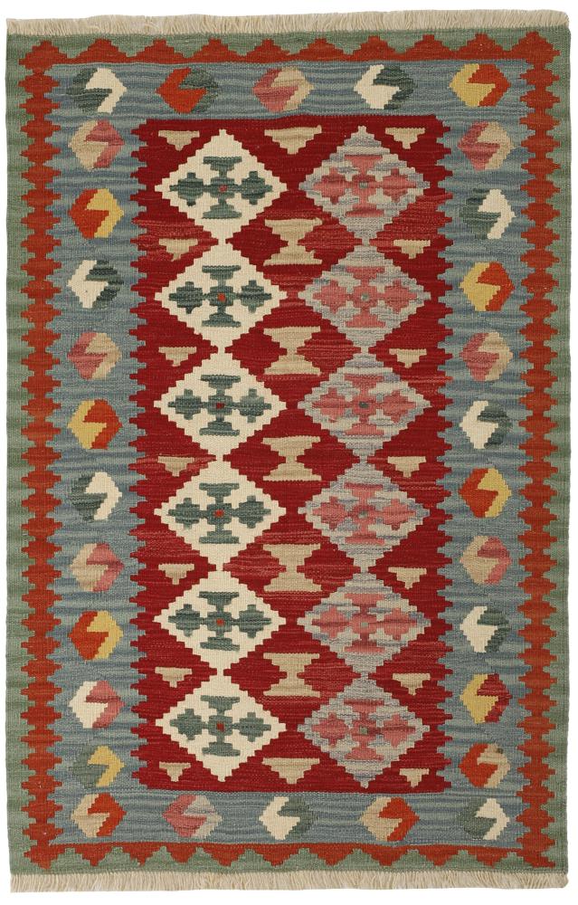 Tapete persa Kilim Fars 149x99 149x99, Tapete persa Tecido à mão