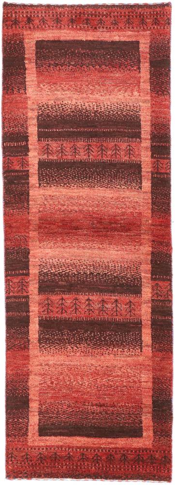 Persian Rug Persian Gabbeh Loribaft Nature 140x49 140x49, Persian Rug Knotted by hand