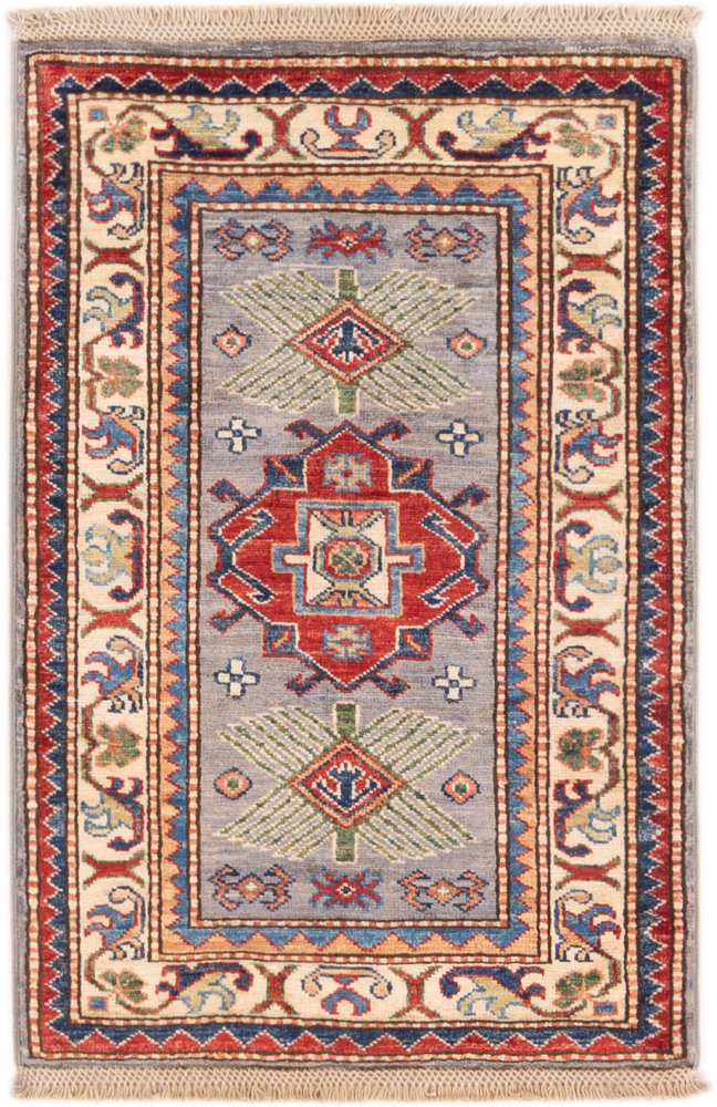 Pakistani rug Arijana 3'0"x2'0" 3'0"x2'0", Persian rug Hand-knotted