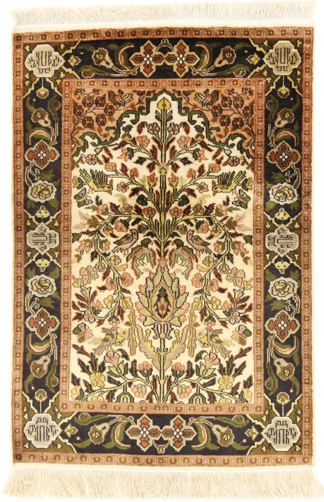 Tapete indiano Kashmir Seda 91x61 91x61, Tapete persa Atado à mão