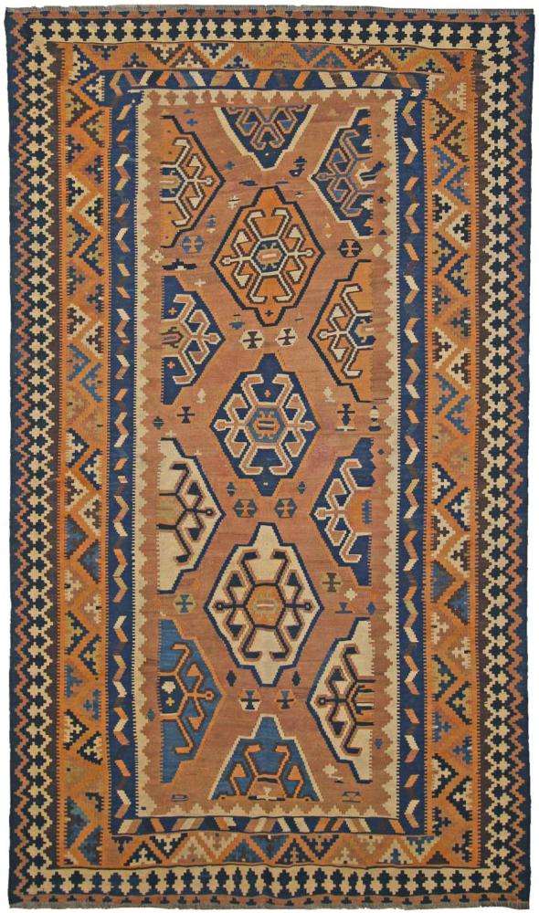 Tapis persan Kilim Fars 288x168 288x168, Tapis persan Tissé à la main