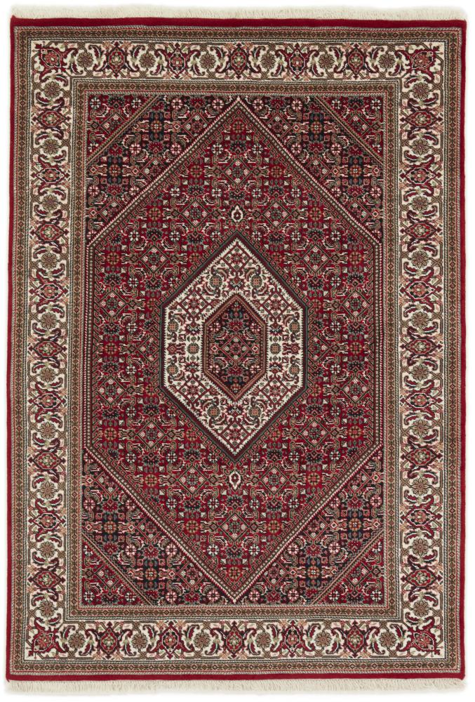 Indischer Teppich Indo Bidjar 201x138 201x138, Perserteppich Handgeknüpft