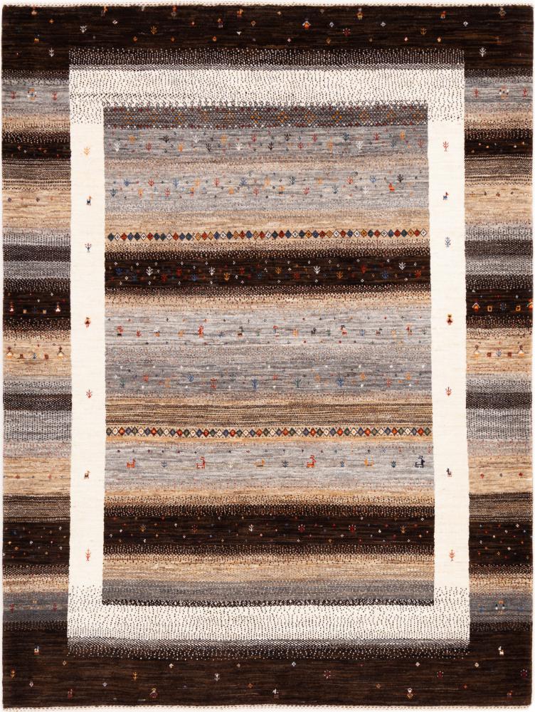 Alfombra persa Persia Gabbeh Loribaft Nowbaft 206x155 206x155, Alfombra persa Anudado a mano