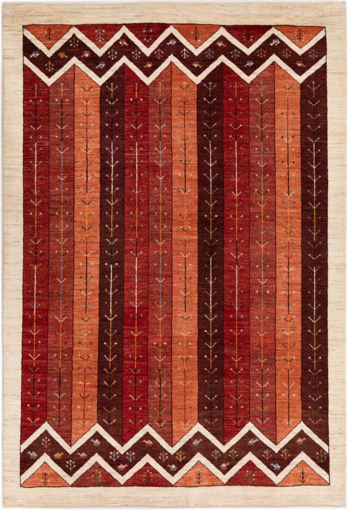 Tapete persa Persa Gabbeh Kashkuli Banafsheh 246x169 246x169, Tapete persa Atado à mão