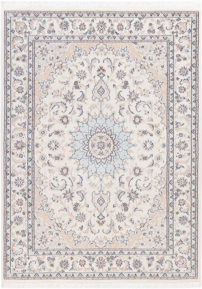 Tapis persan Naïn 9La 208x151 208x151, Tapis persan Noué à la main