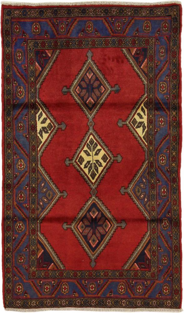 Persisk tæppe Hamadan 162x95 162x95, Persisk tæppe Knyttet i hånden