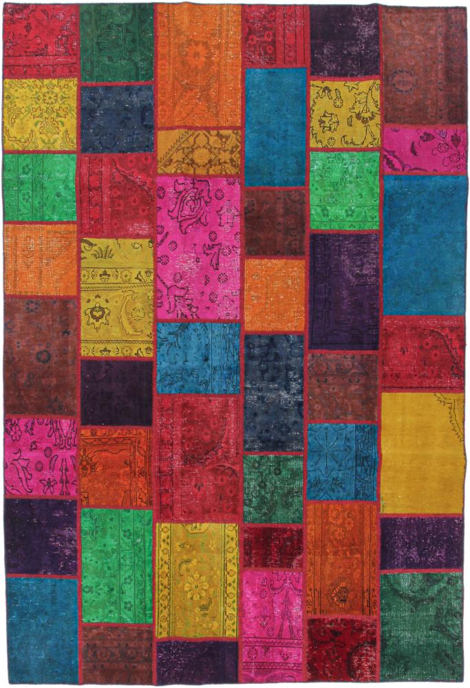 Perzsa szőnyeg Patchwork 297x201 297x201, Perzsa szőnyeg Kézzel csomózva