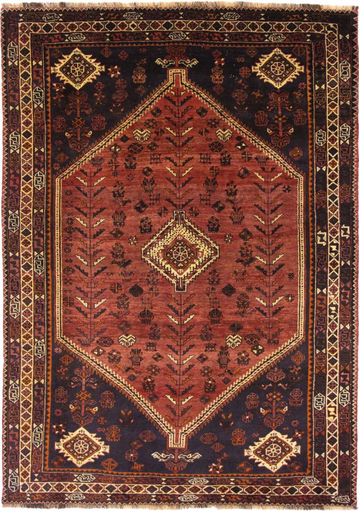 Tapete persa Shiraz 293x205 293x205, Tapete persa Atado à mão