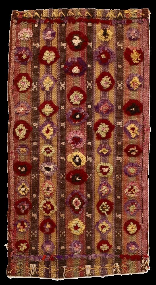Alfombra persa Kilim Fars 81x42 81x42, Alfombra persa Tejido a mano