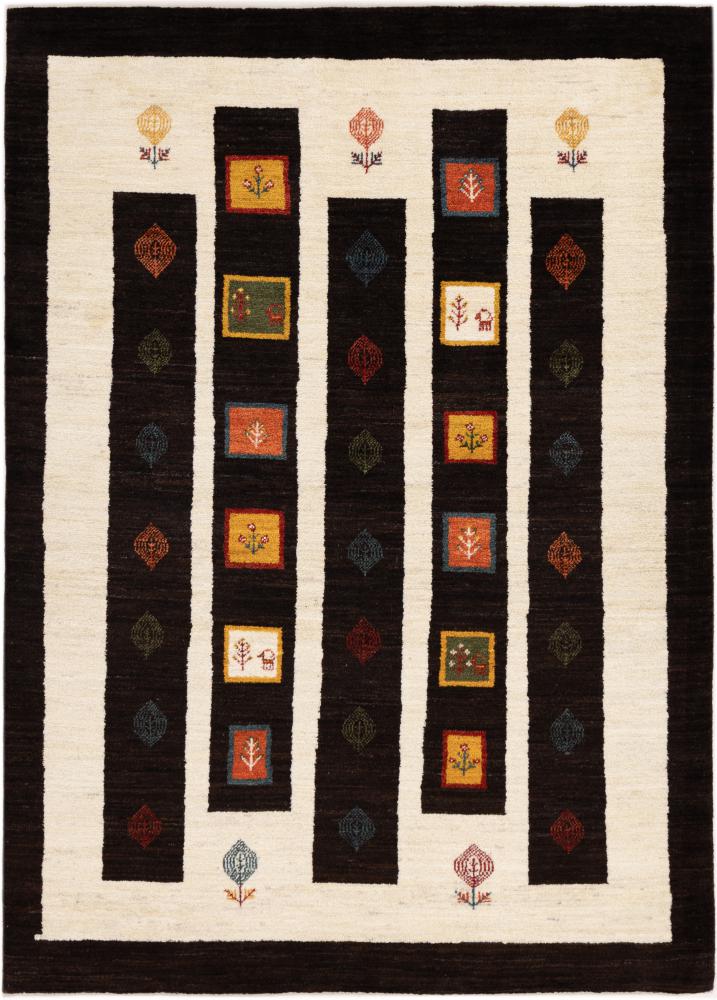 Tapete persa Persa Gabbeh Kashkuli Banafsheh 244x174 244x174, Tapete persa Atado à mão