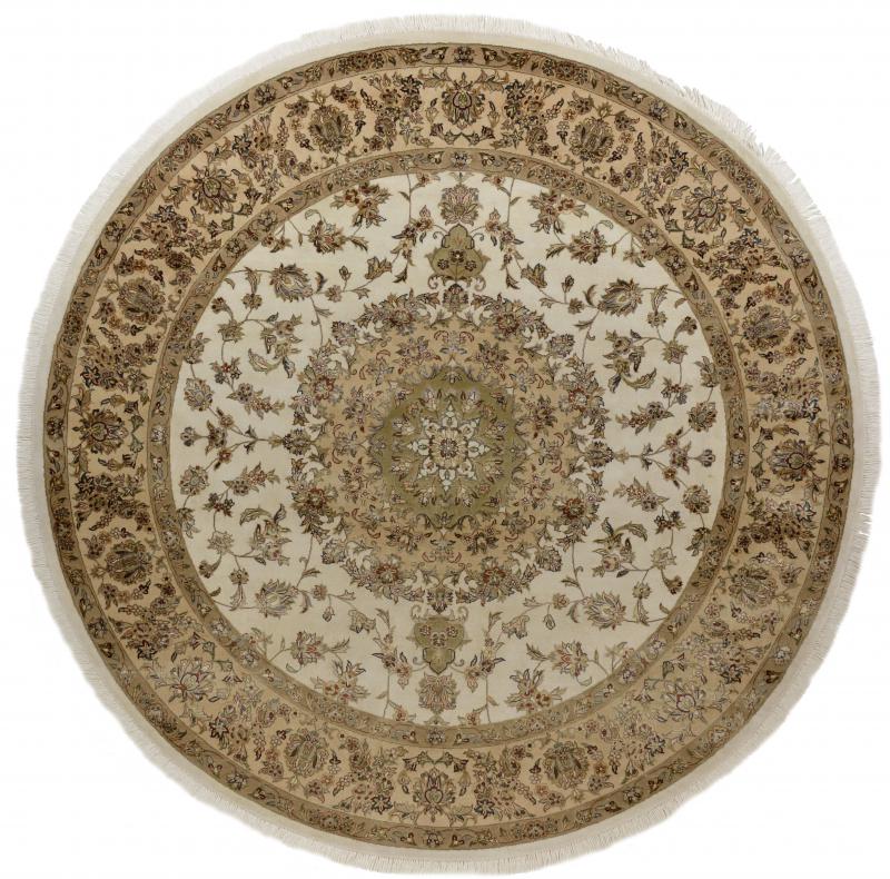 Indo rug Indo Tabriz 216x216 216x216, Persian Rug Knotted by hand