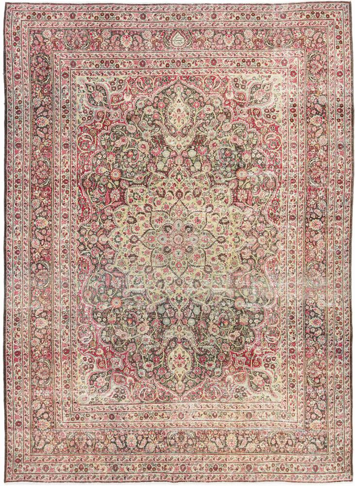 Alfombra persa Moud Dorokhsh Semi Antiguo 365x266 365x266, Alfombra persa Anudado a mano