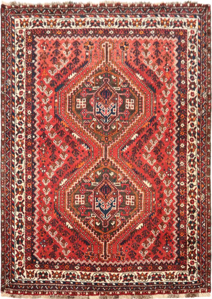 Tapete persa Shiraz 208x163 208x163, Tapete persa Atado à mão