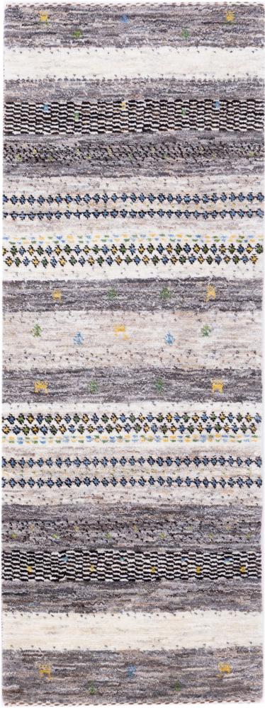 Tapis persan Persan Gabbeh Loribaft Natura 142x53 142x53, Tapis persan Noué à la main