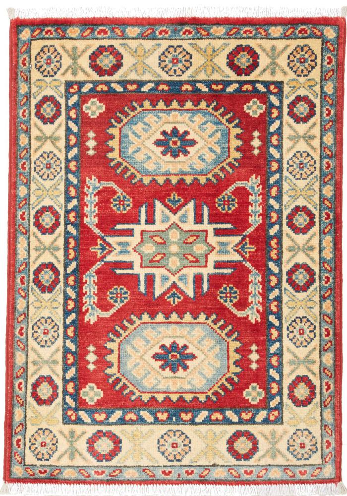 Afghaans tapijt Kazak Limited 87x61 87x61, Perzisch tapijt Handgeknoopte