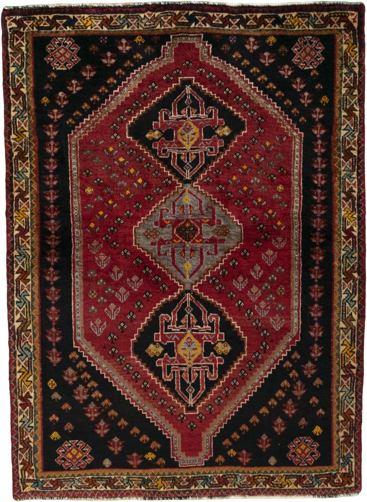 Tapis persan Shiraz 163x119 163x119, Tapis persan Noué à la main