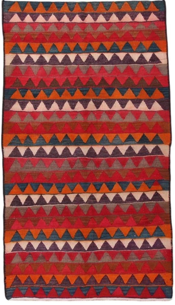 Persian Rug Kilim Fars Antique 302x166 302x166, Persian Rug Woven by hand