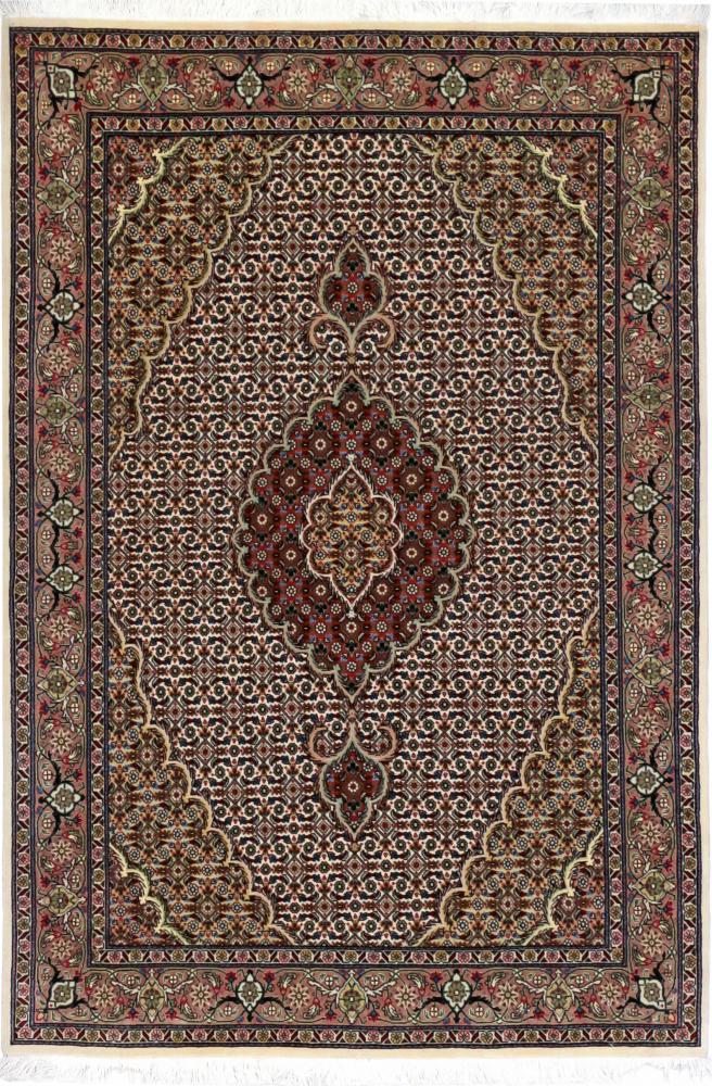 Tapete persa Tabriz Mahi 50Raj 156x104 156x104, Tapete persa Atado à mão