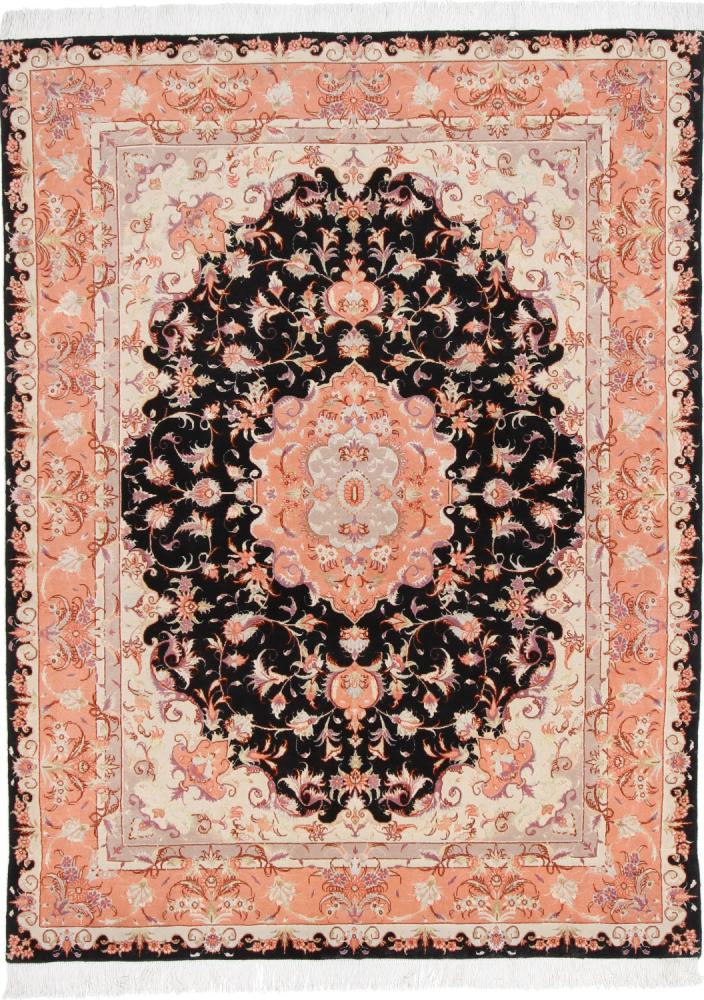 Tapete persa Tabriz 50Raj 204x153 204x153, Tapete persa Atado à mão