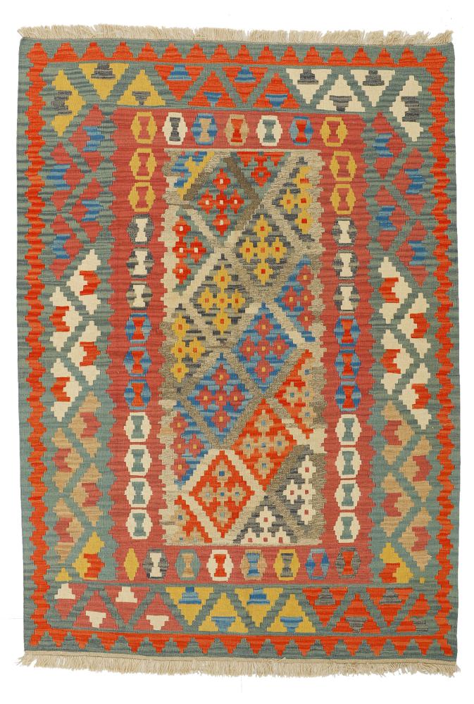 Tapete persa Kilim Fars 236x166 236x166, Tapete persa Tecido à mão