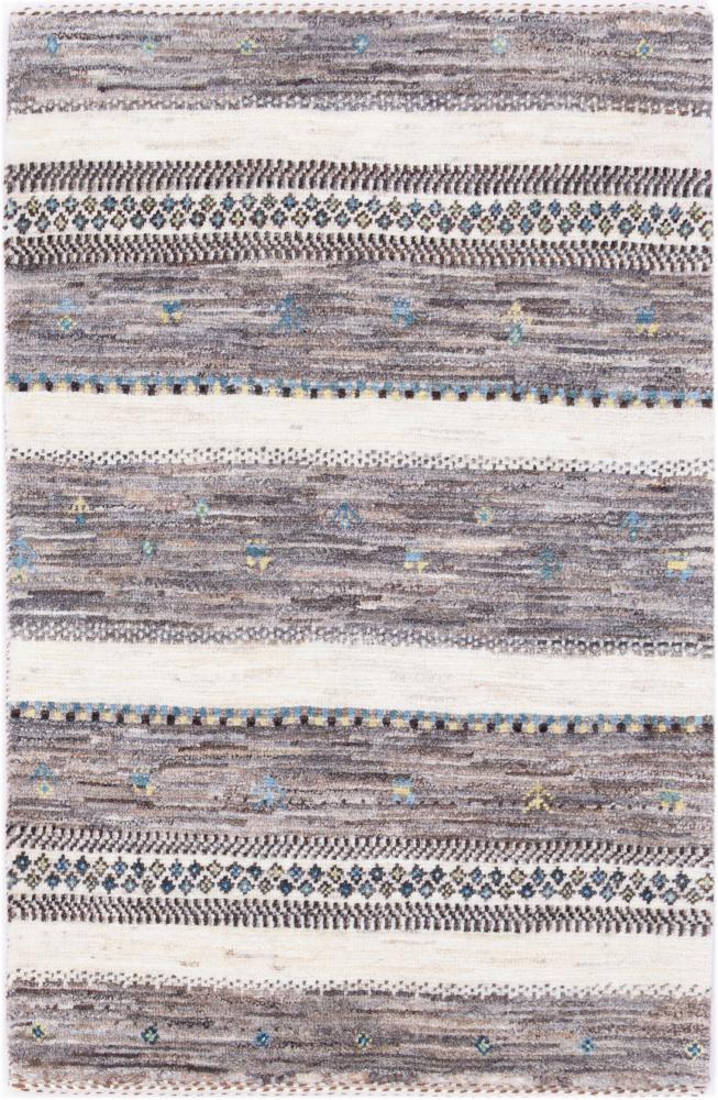 Tapis persan Persan Gabbeh Loribaft Natura 92x59 92x59, Tapis persan Noué à la main