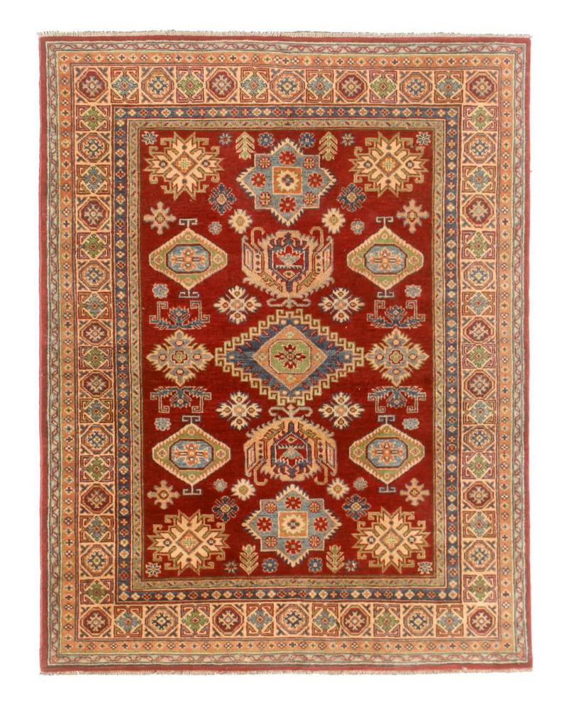 Afganistan-matto Kazak Ghazni 196x150 196x150, Persialainen matto Solmittu käsin