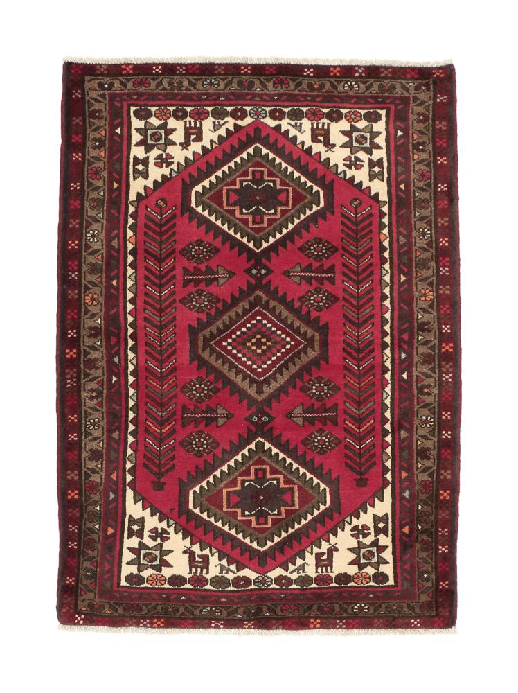 Persian Rug Hamadan 146x103 146x103, Persian Rug Knotted by hand