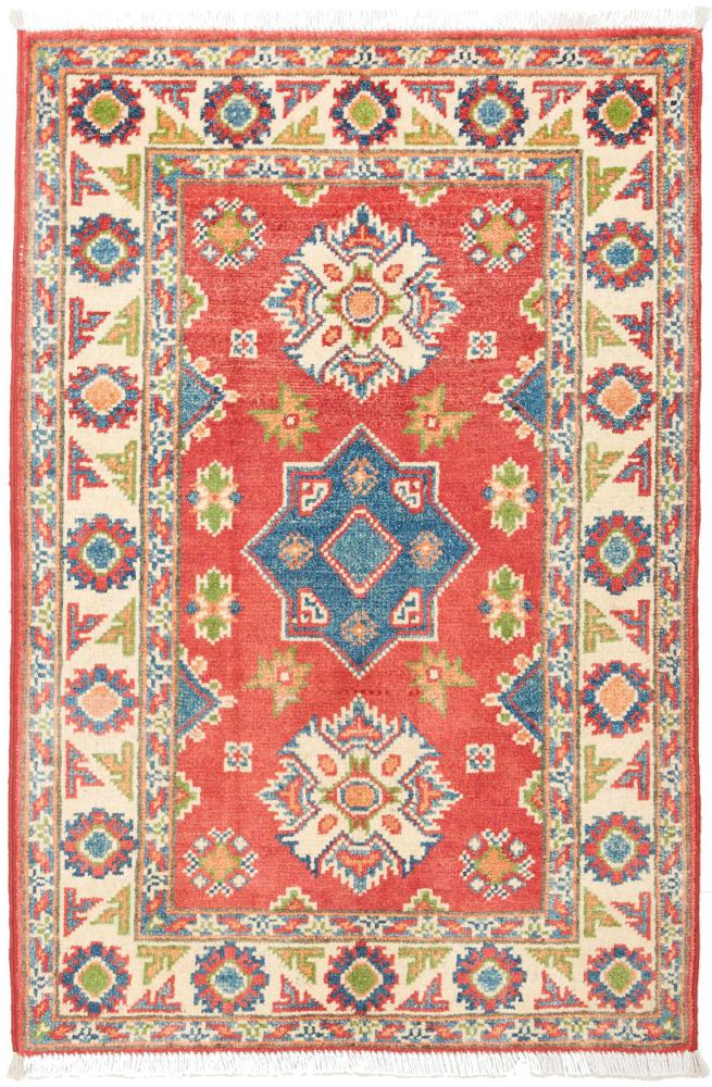 Afghan rug Kazak Limited 94x64 94x64, Persian Rug Knotted by hand