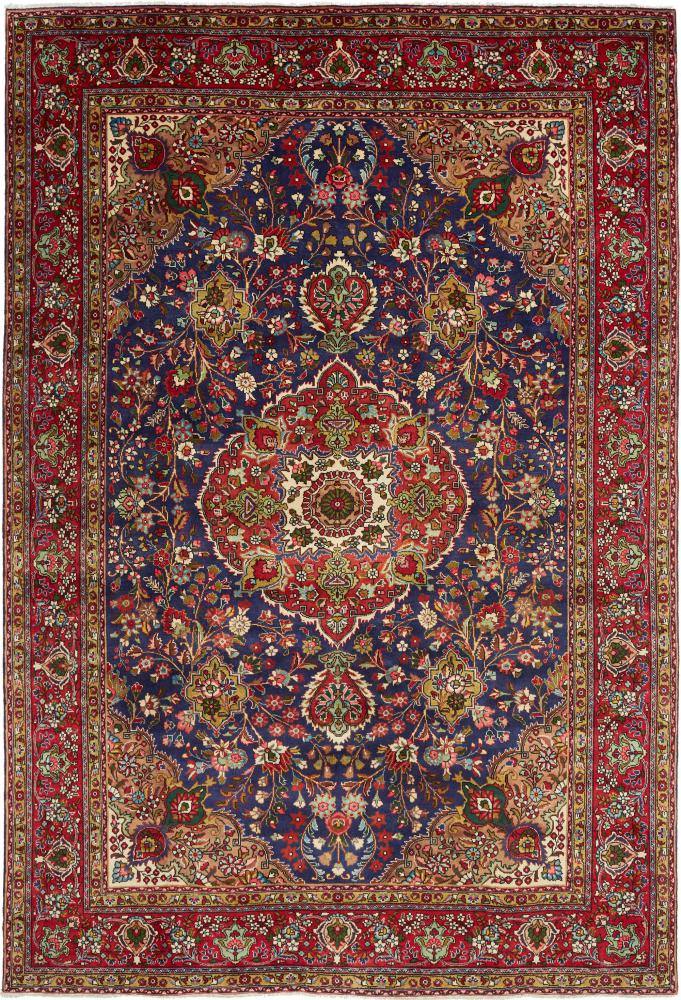 Persian Rug Tabriz 309x209 309x209, Persian Rug Knotted by hand
